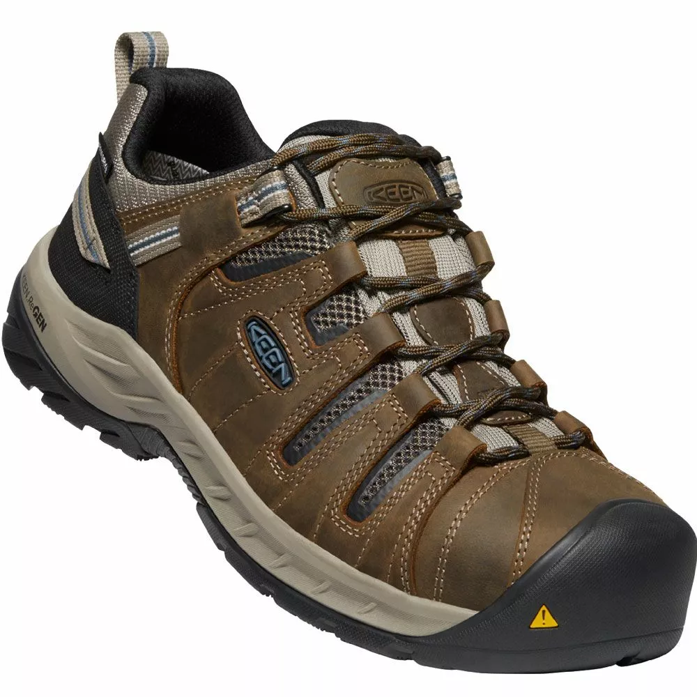 KEEN Utility Boots KEEN Utility Flint 2 Low Wp Safety Toe Work Boots - Mens 4 KEEN Utility Boots KEEN Utility Flint 2 Low Wp Safety Toe Work Boots - Mens - Image 2