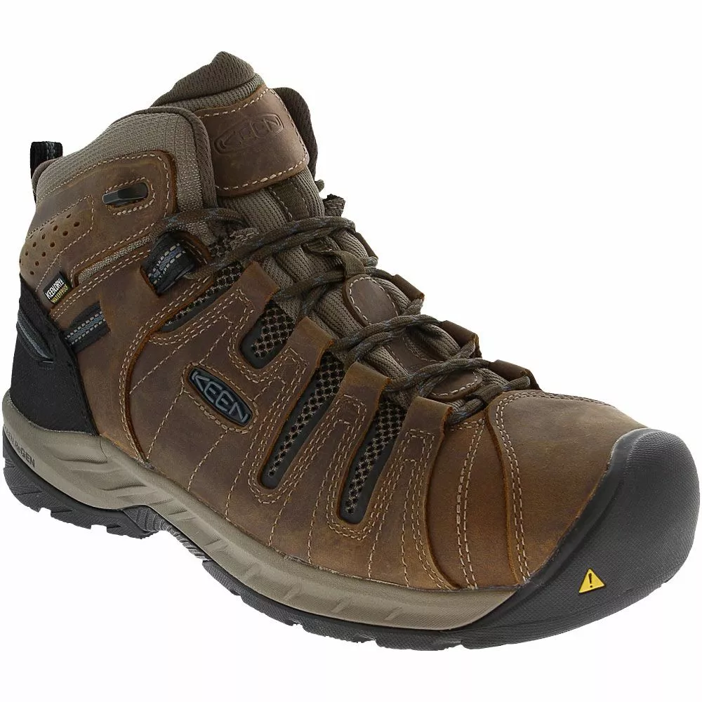 KEEN Utility Boots KEEN Utility Flint 2 Mid Safety Toe Work Boots - Mens 4 KEEN Utility Boots KEEN Utility Flint 2 Mid Safety Toe Work Boots - Mens - Image 2