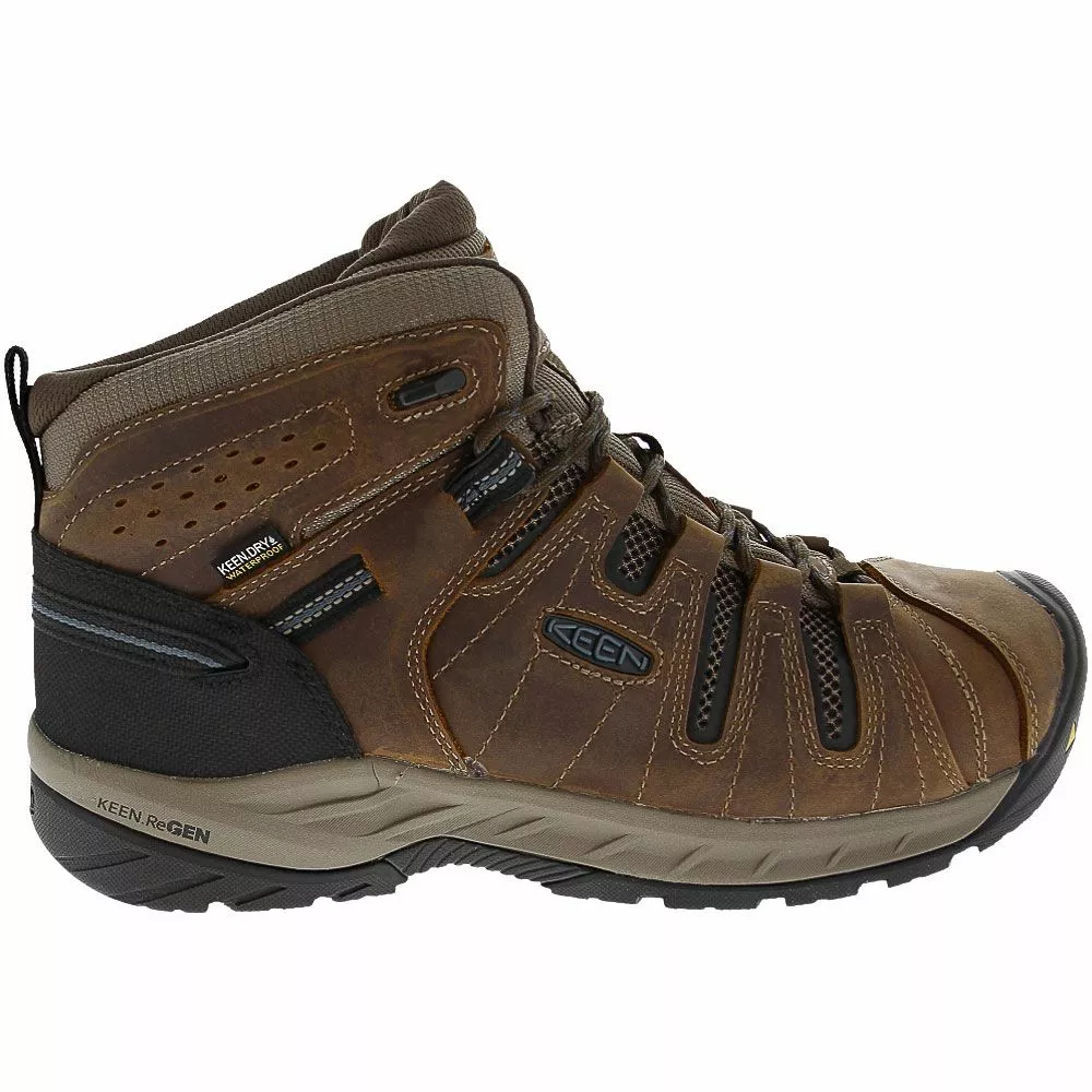 KEEN Utility Boots KEEN Utility Flint 2 Mid Safety Toe Work Boots - Mens 3 KEEN Utility Boots KEEN Utility Flint 2 Mid Safety Toe Work Boots - Mens
