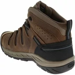 KEEN Utility Boots KEEN Utility Flint 2 Mid Safety Toe Work Boots - Mens 8 KEEN Utility Boots KEEN Utility Flint 2 Mid Safety Toe Work Boots - Mens -MENS WORK AND SAFETY Sales Store KE 1023237 BRN3