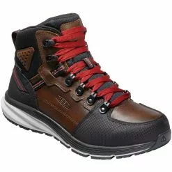 KEEN Shoes KEEN Red Hook Wp Mid Soft Non-Safety Toe Work Boots - Mens -MENS WORK AND SAFETY Sales Store KE 1025618 TOB1