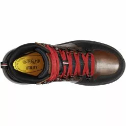 KEEN Shoes KEEN Red Hook Wp Mid Soft Non-Safety Toe Work Boots - Mens -MENS WORK AND SAFETY Sales Store KE 1025618 TOB3