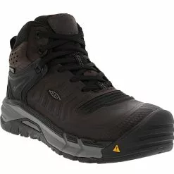 KEEN Utility Boots KEEN Utility Kansas City+ WP Mens Carbon Fiber Toe Work Boots -MENS WORK AND SAFETY Sales Store KE 1026357 BRN1