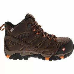 Merrell Work Moab Vertex Mid Composite Toe Work Boots - Mens