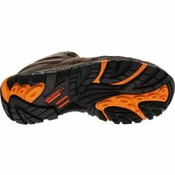 Merrell Work Moab Vertex Mid Composite Toe Work Boots - Mens -MENS WORK AND SAFETY Sales Store ME 11617 BRN4