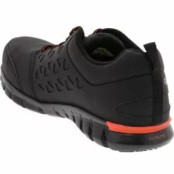Reebok Work Sublite RB4050 Leather Low Mens Comp Toe Work Shoes -MENS WORK AND SAFETY Sales Store RB RB4050 BLK3