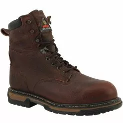 Rocky Boots Rocky IronClad 6693 Mens 8" Wp Safety Toe Work Boots 7 Rocky Boots Rocky IronClad 6693 Mens 8" Wp Safety Toe Work Boots -MENS WORK AND SAFETY Sales Store RC 6693 BRN1