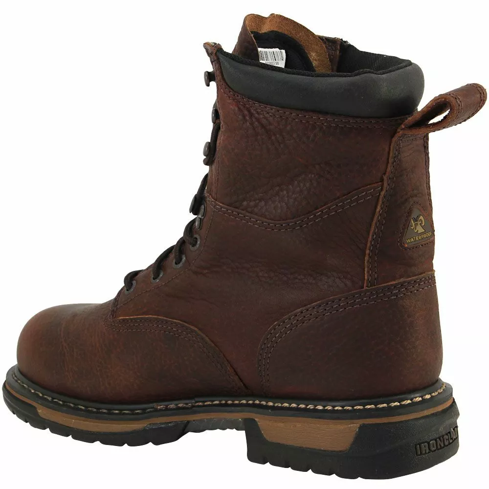 Rocky Boots Rocky IronClad 6693 Mens 8" Wp Safety Toe Work Boots 5 Rocky Boots Rocky IronClad 6693 Mens 8" Wp Safety Toe Work Boots - Image 3
