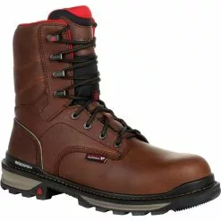 Rocky Boots Rocky Rams Horn Non-Safety Toe Work Boots - Mens 7 Rocky Boots Rocky Rams Horn Non-Safety Toe Work Boots - Mens -MENS WORK AND SAFETY Sales Store RC RKK0296 BRN1