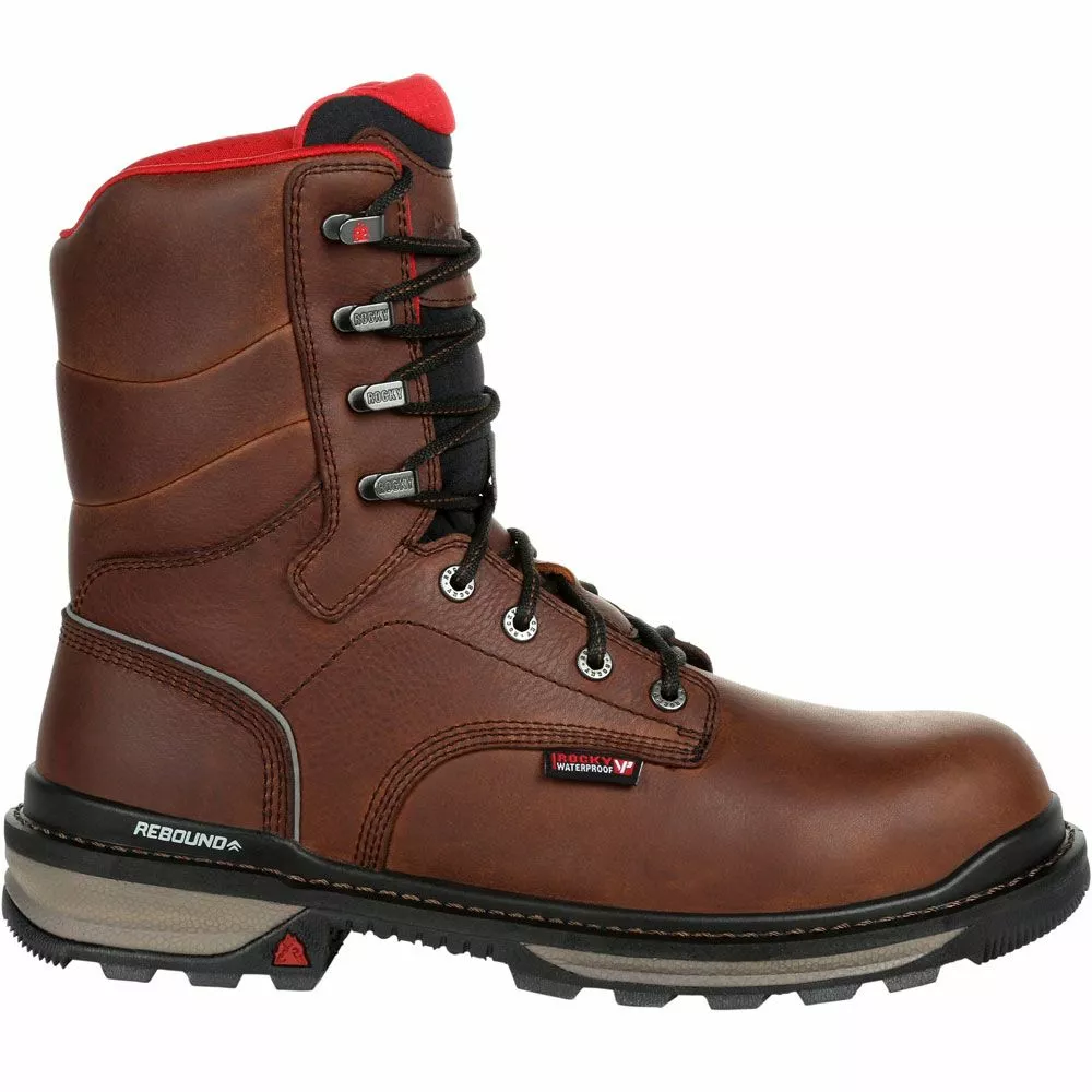 Rocky Boots Rocky Rams Horn Non-Safety Toe Work Boots - Mens 3 Rocky Boots Rocky Rams Horn Non-Safety Toe Work Boots - Mens
