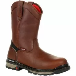 Rocky Boots Rocky Rams Horn RKK0315 Mens Composite Toe Work Boots -MENS WORK AND SAFETY Sales Store RC RKK0315 BRN1