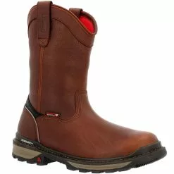 Rocky Boots Rocky Rams Horn Rkk0387 Mens Non-Safety Toe Work Boots -MENS WORK AND SAFETY Sales Store RC RKK0387 BRN1
