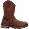 Rocky Boots Rocky Rams Horn Rkk0387 Mens Non-Safety Toe Work Boots -MENS WORK AND SAFETY Sales Store RC RKK0387 BRN2