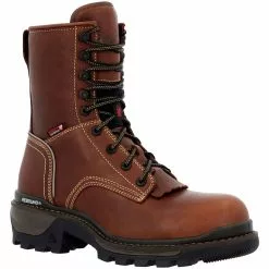 Rocky Boots Rocky Rams Horn RKK0395 Non-Safety Toe Work Boots - Mens -MENS WORK AND SAFETY Sales Store RC RKK0395 BRN1
