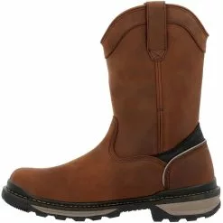 Rocky Boots Rocky Rams Horn RKK0398 Non-Safety Toe Work Boots - Mens 8 Rocky Boots Rocky Rams Horn RKK0398 Non-Safety Toe Work Boots - Mens -MENS WORK AND SAFETY Sales Store RC RKK0398 BRN3