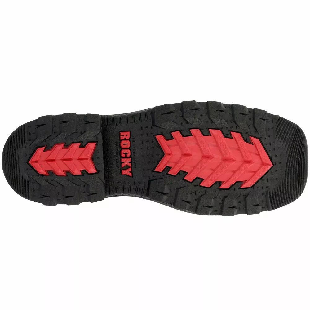 Rocky Boots Rocky Rams Horn RKW0395 Mens 11" WP Western Non-Safety Toe Work Boots 6 Rocky Boots Rocky Rams Horn RKW0395 Mens 11" WP Western Non-Safety Toe Work Boots - Image 4