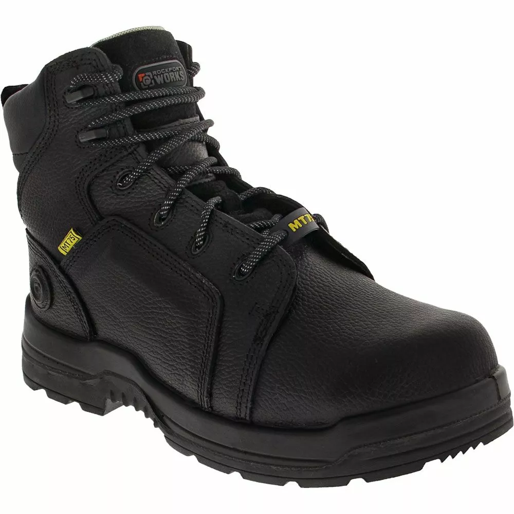 Rockport Works Boots Rockport Works More Energy Composite Toe Black Work Boots - Mens 4 Rockport Works Boots Rockport Works More Energy Composite Toe Black Work Boots - Mens - Image 2
