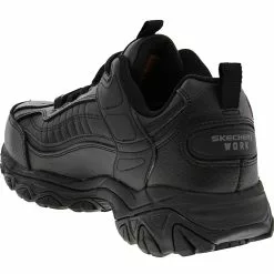 Skechers Work Shoes Skechers Work Soft Stride - Stiney Mens Safety Toe Work Shoes -MENS WORK AND SAFETY Sales Store SK 200118 BLK3