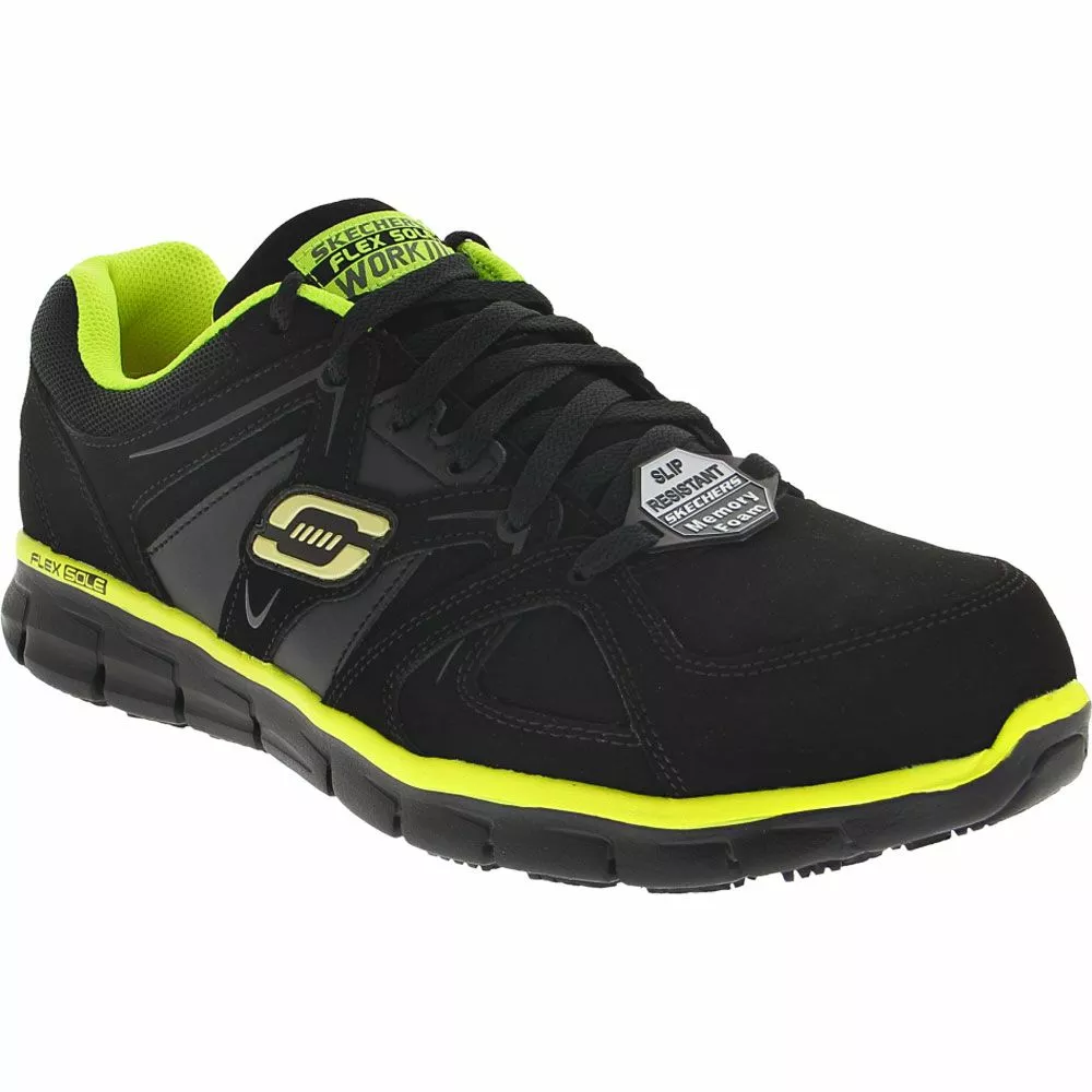 Skechers Work Shoes Skechers Work Synergy Ekron 77068 Mens Alloy Toe Work Shoes 4 Skechers Work Shoes Skechers Work Synergy Ekron 77068 Mens Alloy Toe Work Shoes - Image 2