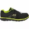 Skechers Work Shoes Skechers Work Synergy Ekron 77068 Mens Alloy Toe Work Shoes -MENS WORK AND SAFETY Sales Store SK 77068 BLK2