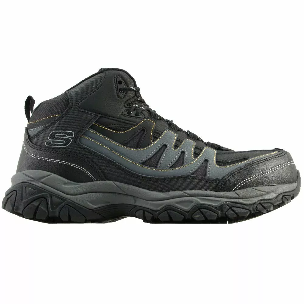 Skechers Work Shoes Skechers Work Holdridge Rebem Safety Toe Work Boots - Mens 3 Skechers Work Shoes Skechers Work Holdridge Rebem Safety Toe Work Boots - Mens